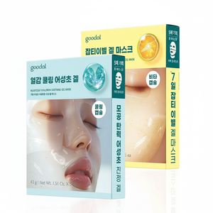 Goodal Heartleaf Hyaluron Soothing Gel Mask Sheet 5ea High Quality Facial Masks - Product Image 2
