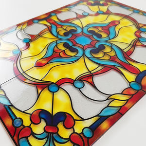 صور مخصصة طباعة رقمية على الزجاج عالية الجودة <span class=keywords><strong>3D</strong></span> الطباعة الزجاج الملون للكنيسة - Product Image 2