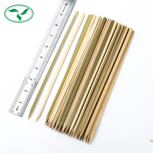 High Quality <strong>Wooden</strong> Bamboo <strong>Skewers</strong> Stick BBQ Barbecue Meat <strong>Skewer</strong> - Product Image 2