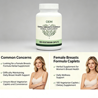 Complément Herbal à la Canneberge Marque Privée OEM, Comprimés Végétariens, 100 Unités pour Marque Personnalisée