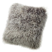 Coussin en fourrure de mouton tibétain IRWOODS C-24, laine naturelle longue et bouclée, qualité personnalisable, patchwork, pour salon, chaise, canapé, maison, hôtel