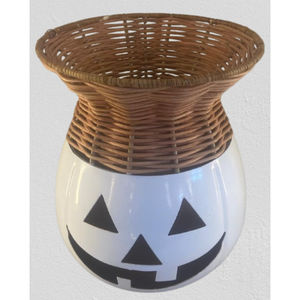 Prix de gros, meilleure qualité, lanterne décorative vintage en fer et en rotin pour la décoration de la maison - Product Image 2