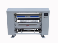 Presse plieuse CNC automatique TYPD pour assemblage d'outils, avec échange rapide de couteaux, pour portes en acier, enclos et cabines d'ascenseurs