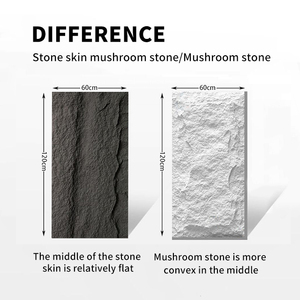 Outdoor pu cultura pedra poliuretano faux tijolo 3d decoração pedra <span class=keywords><strong>hardboard</strong></span> parede painel - Product Image 3