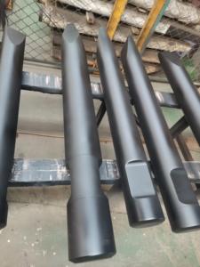 SOOSAN Cinzel Curto de Alta Resistência de 135mm - Haste de 135mm para Rompedores Hidráulicos de 1-2 Toneladas - Product Image 4