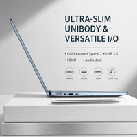 Ordinateur portable professionnel neuf, 15,6 + 7 pouces, double écran IPS en métal, Intel N100 12e génération, SSD, Windows 11 Pro, rétroéclairage RVB