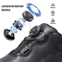 Chaussures de sécurité d'hiver JIANKUN unisexes, basses, en cuir pleine fleur, imperméables, avec embout en acier anti-écrasement, souples, confortables et légères