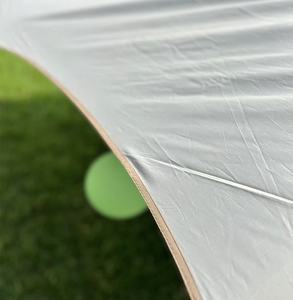 Sombrilla <span class=keywords><strong>de</strong></span> playa <span class=keywords><strong>de</strong></span> <span class=keywords><strong>rafia</strong></span> al aire libre con tienda elástica Rain Fly para fiestas en la playa y camping - Product Image 3