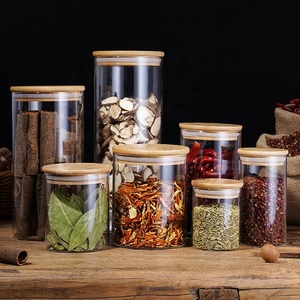 Advanced Technology High Quality Glass Food Storage Jar