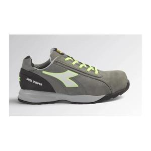 DIADORA UTILITY-701,177664-C9546/37 Zapatos DE SEGURIDAD impermeables de corte bajo carbón/Verde fluo S3 HRO SRC - Product Image 1
