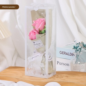 Coffret Cadeau de Roses Artificielles pour la Saint-Valentin, Bouquet de Roses Simulées à Tenir en Main, Cadeau pour Petite Amie - Product Image 4