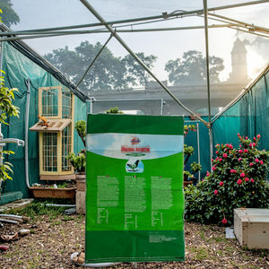 Design personalizzato <span class=keywords><strong>borsa</strong></span> in piedi di alta qualità mangime per uccelli Pet Food Packaging a fondo piatto sacchetto pappagallo piccione mangime per animali domestici - Product Image 1