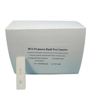 Egretmed Een Stap Hoge Kwaliteit Hcg Urine Zwangerschapstest Strip Vrouwen Hcg Rapid Diagnostische Kit Vroege Zwangerschap Test Thuis