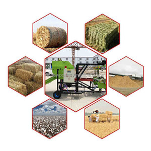 เครื่องอัดฟางหญ้าเนเปียร์อัตโนมัติ 100-120 กก. เครื่องอัดฟางถั่วลิสง ฟางข้าวโพด เครื่องมัดฟางแบบม้วนพร้อมฟิล์ม เครื่องอัดฟางหญ้าแห้งและฟางข้าว - Product Image 3