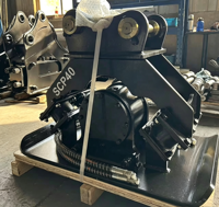 Compacteur hydraulique pour mini-excavatrice SCP60 de 10 à 16 tonnes avec option CE et personnalisation OEM, garantie 1 an, prix direct usine