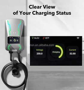 Cargador <span class=keywords><strong>Albox</strong></span> EV para Vehículos Eléctricos, Estación de Carga Eléctrica para Uso Doméstico, Wallbox, Estaciones de Carga de Pared, Cargador EV de Pared - Product Image 6