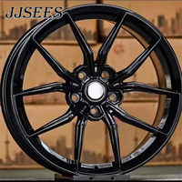JJSEES Jantes Super Concaves Polies à Lèvre Profonde 5x120 PCD 5x114.3 PCD 5x112 PCD 17 18 19 20 Pouces pour BMW GTR C8 Audi