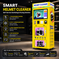 Distributeur automatique de nettoyage de casques, machine de lavage de casques de moto