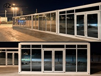 Magasin Conteneur Préfabriqué Moderne Personnalisé Installation Facile Maison Conteneur Plate à Monter en Extérieur