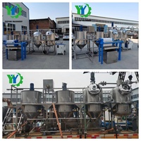 Meilleure qualité pas cher prix cuisson raffinée soja olive huile de tournesol raffinage désodorisation machine à vendre