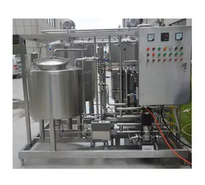 Máquina pasteurizadora de leite automática completa 1000l/h