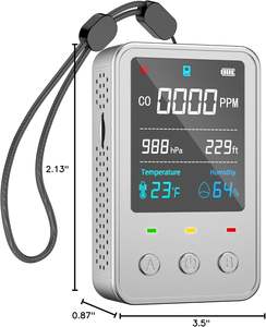 Перезаряжаемый газовый датчик, измеритель температуры и влажности - Product Image 2