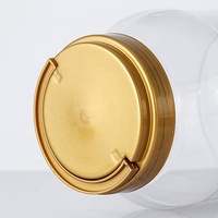 Vente chaude bouteille en plastique transparent de grande capacité matériau PET kimchi de qualité alimentaire et bouteille de stockage de grains divers