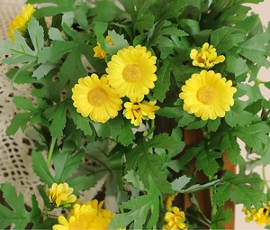 All'ingrosso fiori pendenti <span class=keywords><strong>margherita</strong></span> bianco <span class=keywords><strong>rosa</strong></span> seta <span class=keywords><strong>margherita</strong></span> artificiale fiore per matrimonio a casa fondali decorazioni - Product Image 6