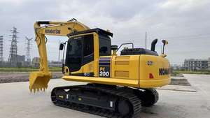 Excavadora Komatsu PC200 de alta calidad con componentes de núcleo funcional Motor Caja de cambios Bomba de engranajes PLC - Product Image 3