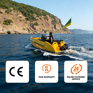 Motoscafo Veloce con Certificato CE per Pesca, Yacht e Barche di Lusso in HDPE - Product Image 2