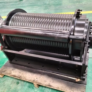 Treuil hydraulique à tambour unique 1-2-3-5 tonnes pour tracteurs ancre pelle <span class=keywords><strong>crevette</strong></span> bateau filet de pêche - Product Image 6