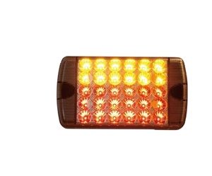 Amber y led rojo para/a la luz de la cola con lente de 12v 24v LED camión lámpara en la parte trasera con E-MARK aprobación - Product Image 2