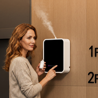 Diffuseur d'arômes intelligent 2026, rechargeable, sans eau, portable, grande capacité 300 ml, pour marketing olfactif, machine murale pour la maison