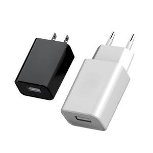 อะแดปเตอร์ชาร์จ USB 5V 1A 2A แบบเสียบผนัง สีดำขาว สำหรับโทรศัพท์ แท็บเล็ต ใช้สำหรับเดินทาง - Product Image 4