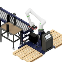 Robot collaboratif FANUC CRX-30iA à 6 axes, charge utile maximale de 30 kg, portée variable de 1756/1889 mm pour la palettisation de cartons à la fin de ligne