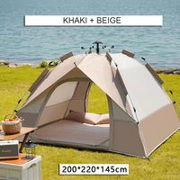 Table de camping pliante portable en alliage d'aluminium, design mid-century, base tréteau - 3 options de taille pour pique-nique à la plage