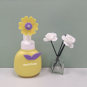 Espuma de Mousse Personalizada de 200 ml con Bomba en Forma de Flor para Champú, Jabón de Manos y Gel de Ducha, Jabón de Espuma con Forma de Pata de Gato - Product Image 2