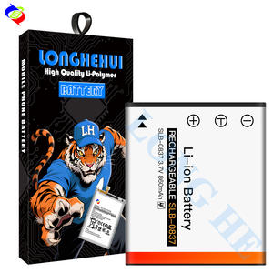 860mAh SLB-0837 <span class=keywords><strong>แบ</strong></span><span class=keywords><strong>ต</strong></span>เตอรี่ทดแทนกล้องสำหรับซัมซุง I5 I6 L73 L50 L60NV3 L700 I70 - Product Image 2