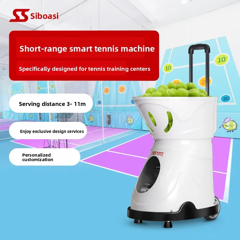 T2402A ABS Material Sports Style Indoor Tennis Automatic Serving & Ball Machine Training Equipment
