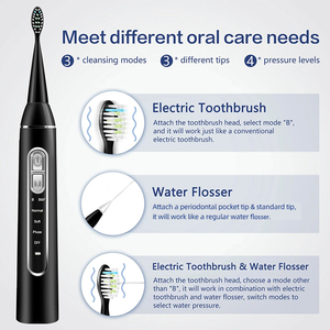 <span class=keywords><strong>Irrigador</strong></span> oral con tanque de agua (<span class=keywords><strong>cepillo</strong></span> de dientes eléctrico y flosser de agua Combo en uno) Limpieza de dientes - Product Image 5