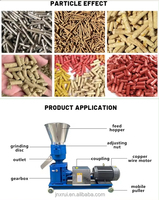 Machine de fabrication d'aliments pour volailles de petite capacité ligne de production d'aliments pour animaux machine de fabrication de granulés d'aliments pour volailles