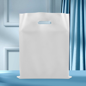 Customized compostable printed underwear trousers packing biodeegradable plastic shopping bag