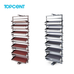 Scarpiera Girevole a 360 Gradi in <span class=keywords><strong>Metallo</strong></span> Moderno per Soggiorno con Grande Capacità di Stoccaggio - Product Image 4