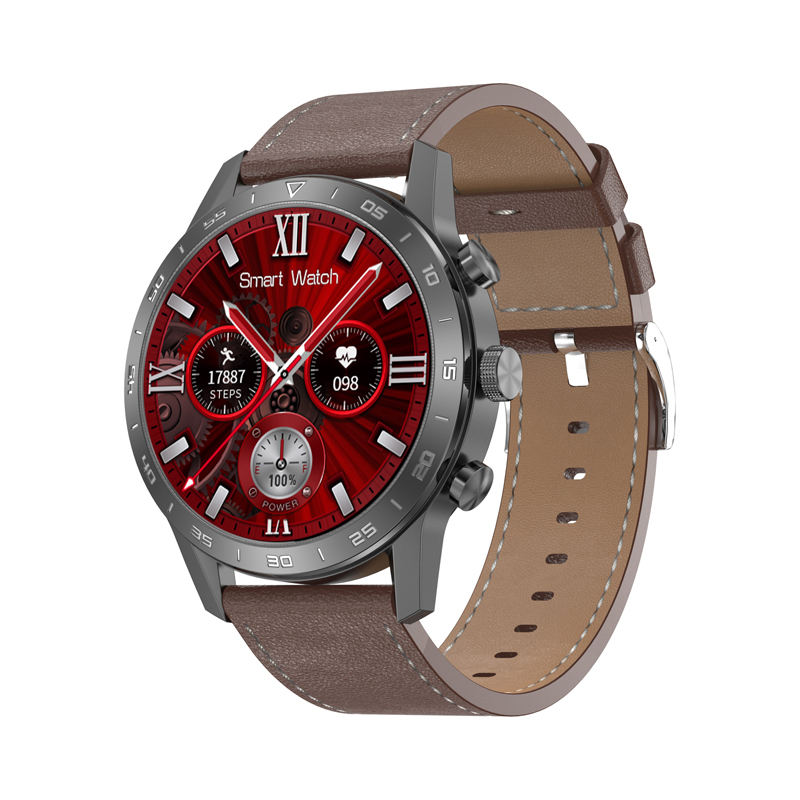 black+ brown leather