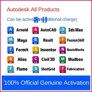רישיון תוכנה מקורי של Autodesk Revit להפעלה, 2017-2025, מארז התקנה למחשב, מספר סידורי בדואר - Product Image 5