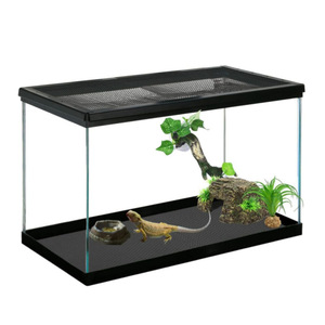 Vente en gros de tapis de terrarium en verre OEM Habitat antidérapant pour léopard geckos serpents et tortues usine directe - Product Image 3