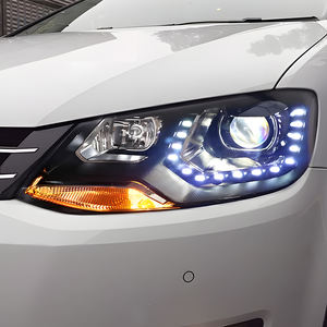 Mise à niveau de l'assemblage des lampes avant de voiture haute configuration pour VW <span class=keywords><strong>Sharan</strong></span> 2012-<span class=keywords><strong>2018</strong></span> LED Auto Phare Projecteur Lentille Accessoires - Product Image 3