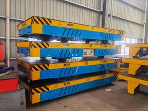 מפעל-בנוי 60 טון רכבת פלטפורמה מכוניות חדש צובר פלדה חדש כלי רכב מופעלים רכב עם ליבה מנוע תעשייתי - Product Image 5