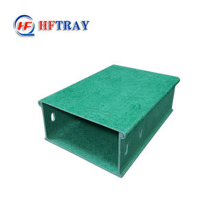 Bandeja de Cables de Fibra de Vidrio Ligera, de Alta Resistencia, Resistente a la Corrosión, Sólida, Industrial, de Alta Resistencia, Colorida, de FRP - Product Image 5