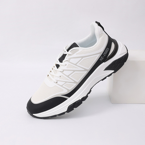 High Quality Men's Sneakers Custom Summer Fashion Trend <b>Trainers</b> Light Weight Mesh Lining Lace-Up Direct China Factory Wholesale - Product Image 2